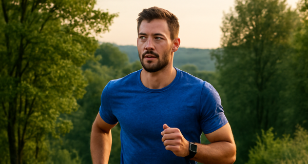 Läuferin bei sportlicher Betätigung – Symbolbild zum Blogartikel über die Gesundheit des Laufens
